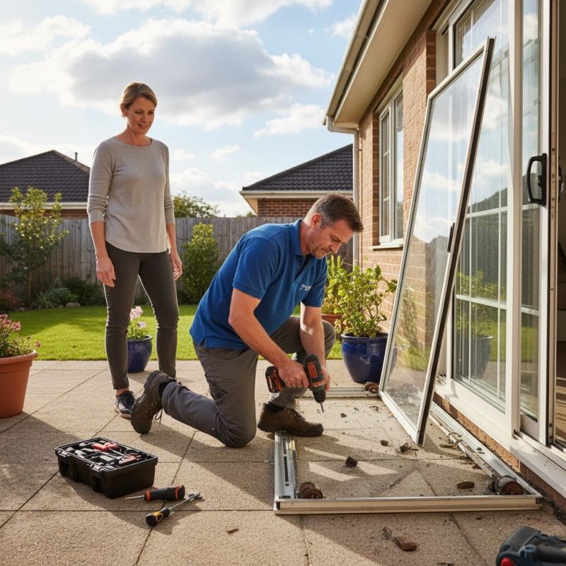 Door Track Replacement in Overland Park, KS