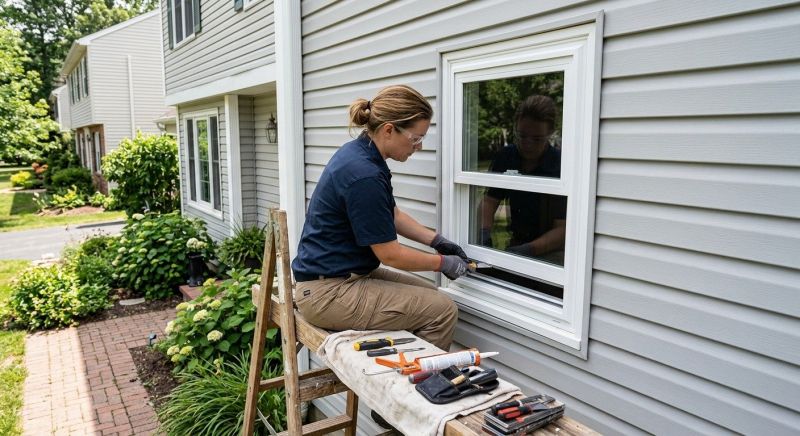 Vinyl Window Service in South Portland, ME